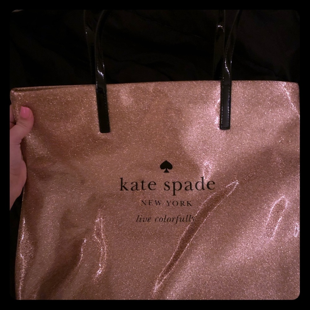Kate Spade Rose Gold Tote